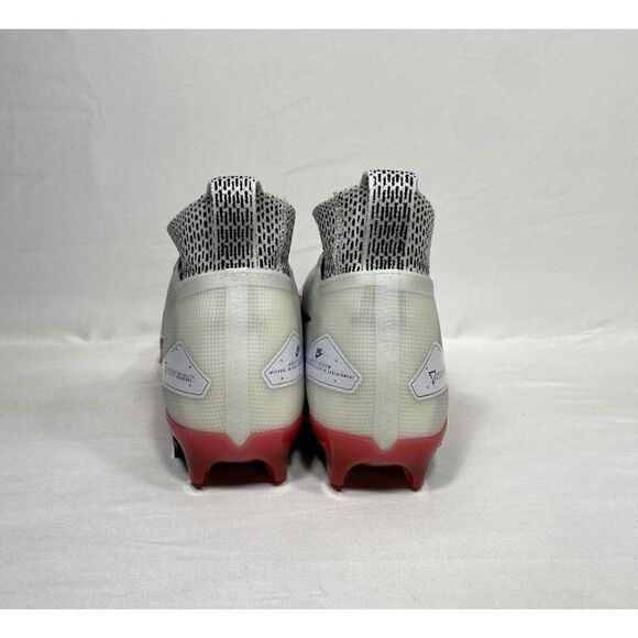 Nike Alpha Menace Elite 3 White Black University Red CT6648-103 Men's Size 10 - Picture 4 of 7